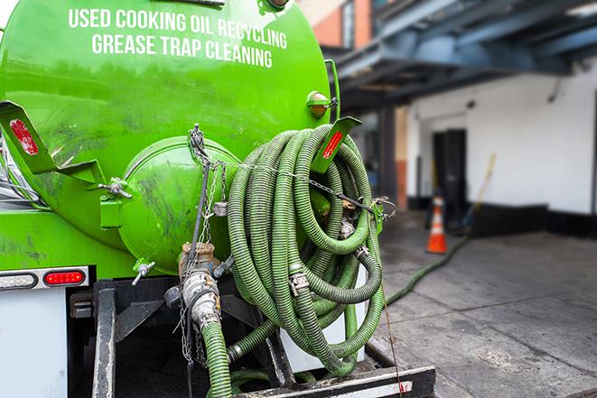 commercial grease trap pumping in Menomonee Falls
